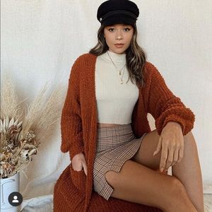 Starlow plaid mini skirt